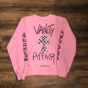 Chrome heart crewneck